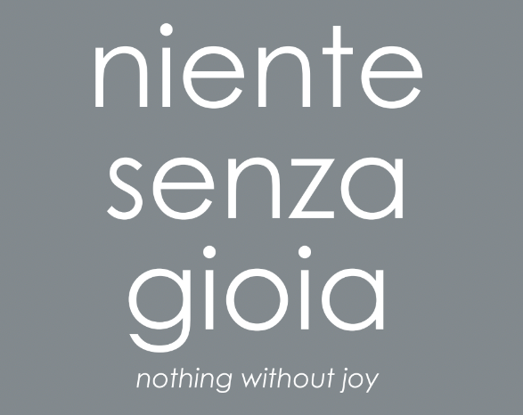 Adult Niente Senza Gioia Zip Hoodie