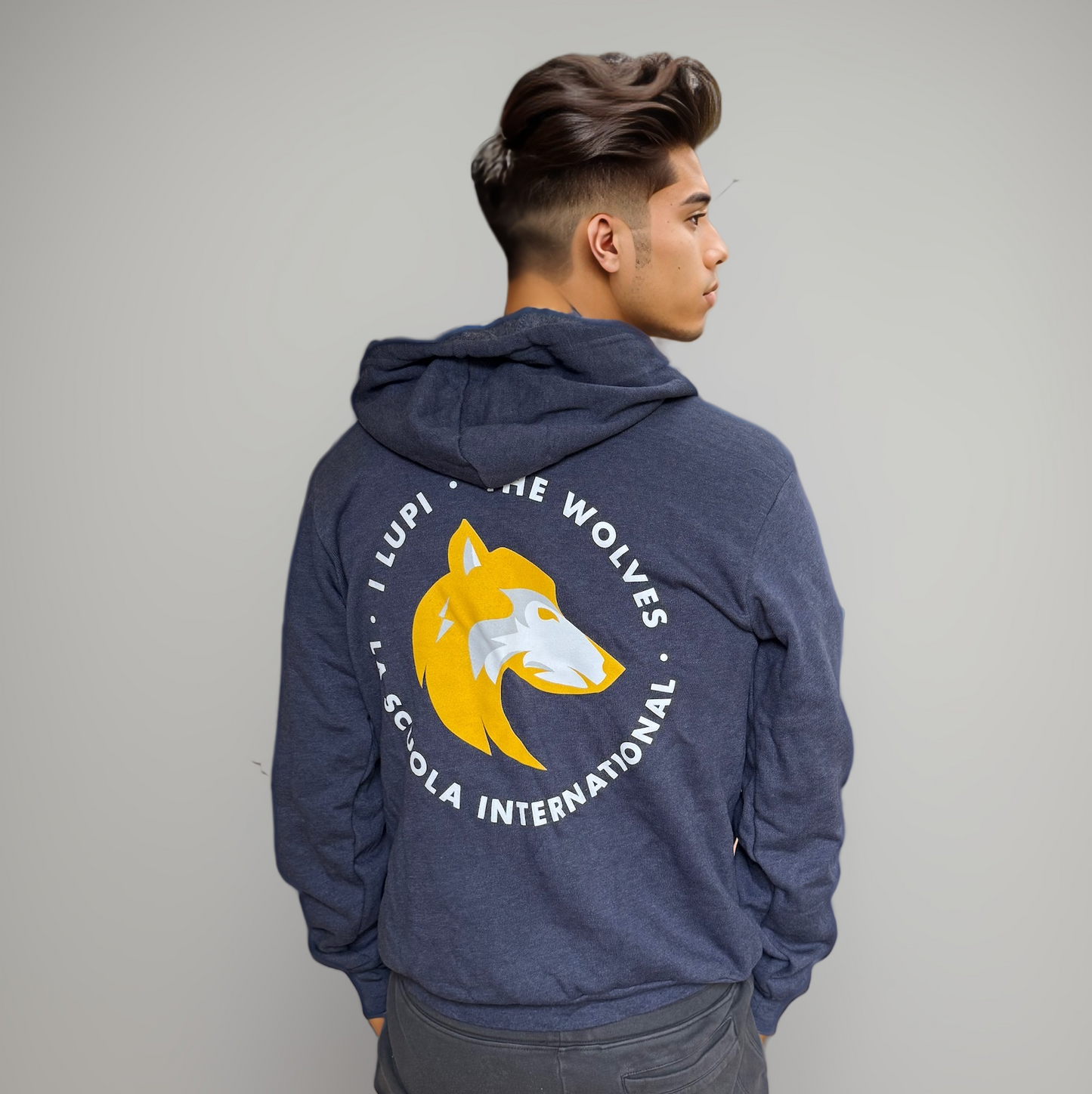 NEW Adult I Lupi Zip Hoodie
