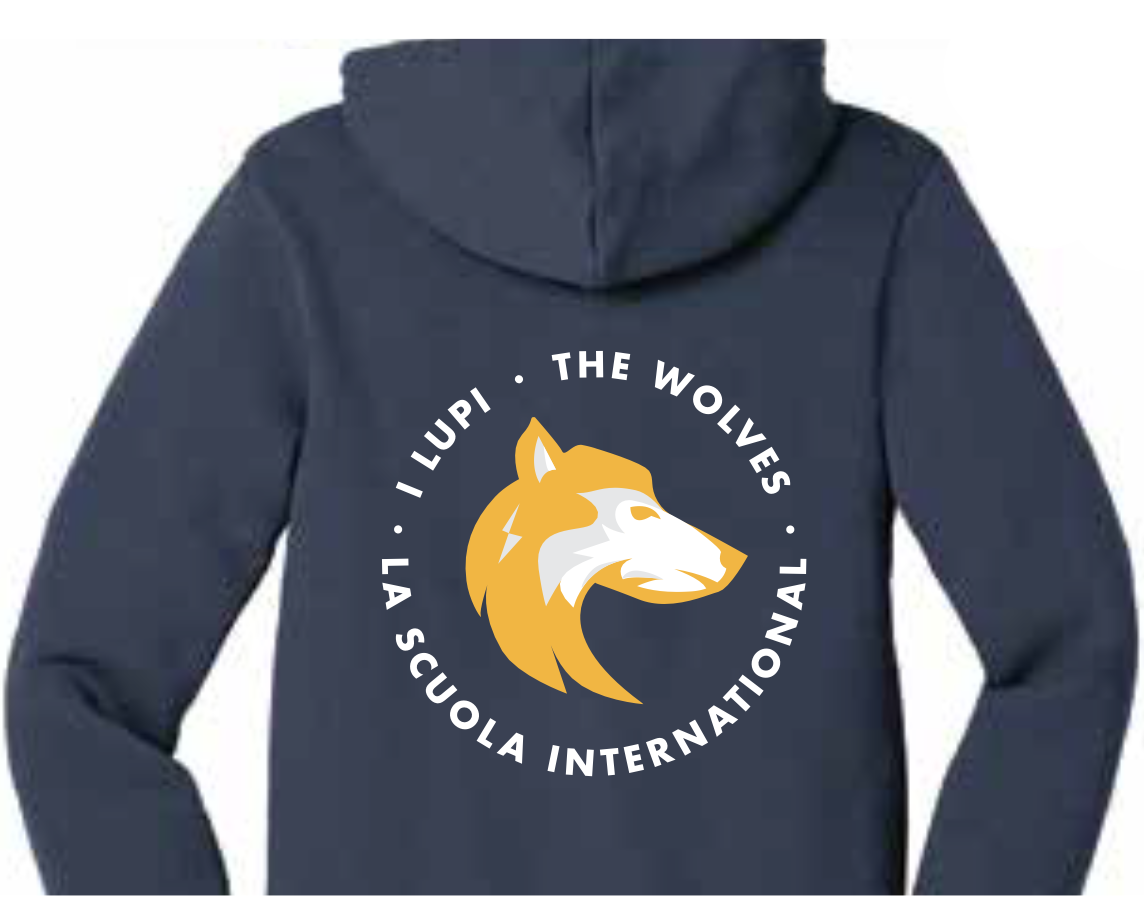 NEW Adult I Lupi Zip Hoodie