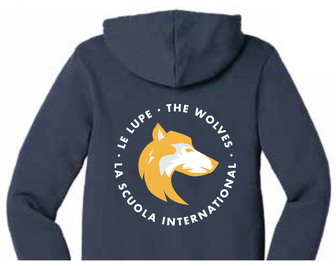 NEW Adult Le Lupe Zip Hoodie