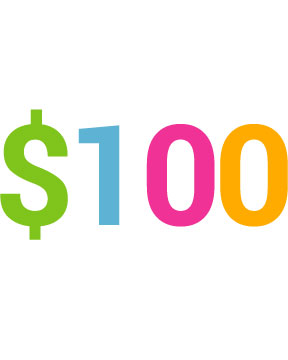 $100 Book Donation