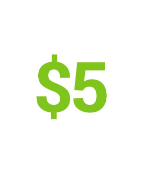 $5 Book Donation